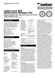 Deitermann Multipox FK - Saint-Gobain Weber GmbH