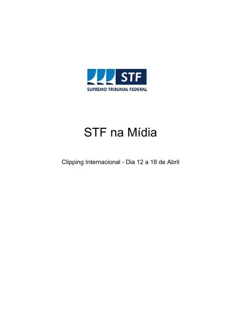 STF na MÃdia - MyClipp