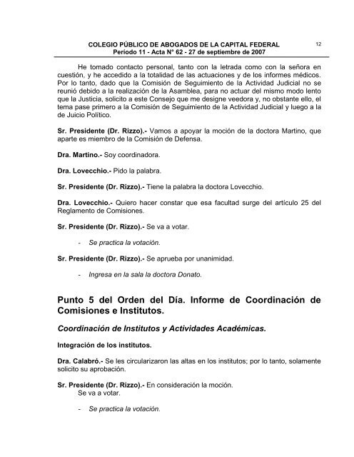 27 - Colegio PÃºblico de Abogados de la Capital Federal