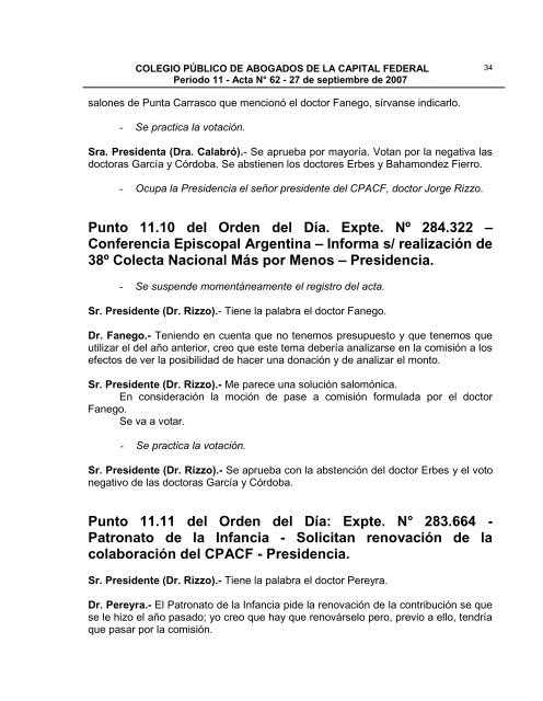 27 - Colegio PÃºblico de Abogados de la Capital Federal