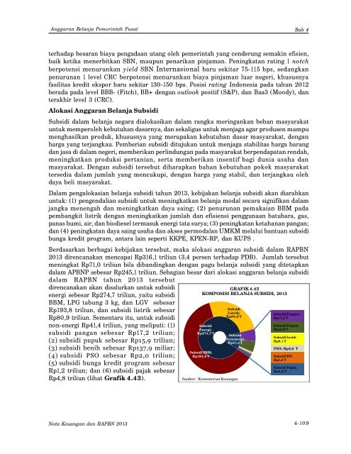 Nota Keuangan dan RAPBN 2013 - Direktorat Jenderal Anggaran ...