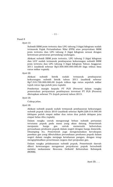 Nota Keuangan dan RAPBN 2013 - Direktorat Jenderal Anggaran ...