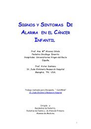 Signos y SÃ­ntomas de Alarma en el CÃ¡ncer Infantil