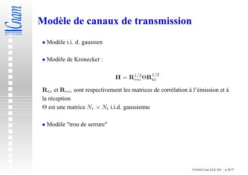 Slides MIMO - easytp.cnam.fr