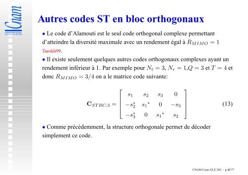 Slides MIMO - easytp.cnam.fr