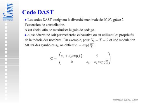 Slides MIMO - easytp.cnam.fr