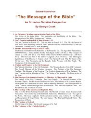 The Message Of The Bible - Holy Scriptures - The ROAC of America ...