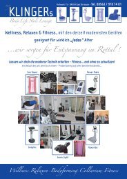 Wellness, Relaxen & Fitness - myklingers.de