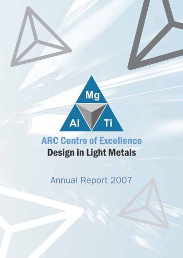 Annual Report 2007 - ARC Centre of Excellence for Design in Light ...