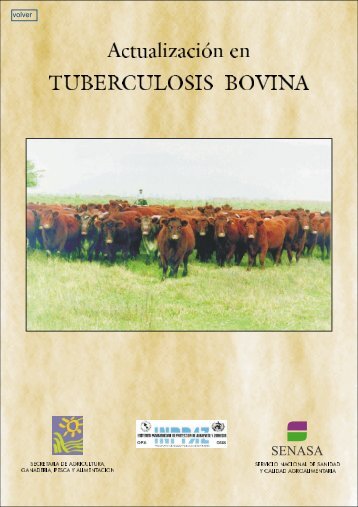 Cuadernillo de actualizaciÃ³n en Tuberculosis bovina - Senasa