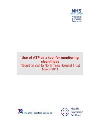 Use of ATP as a tool for monitoring cleanliness - Health Facilities ...