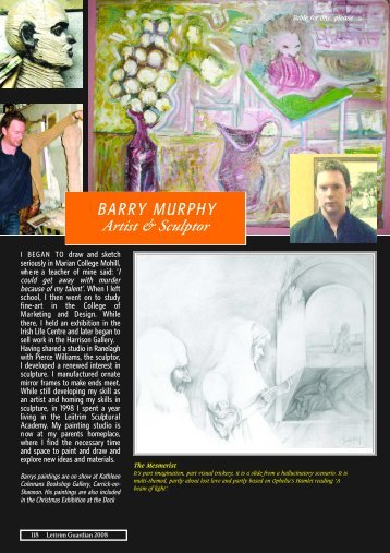 BARRY MURPHY Artist & Sculptor - Leitrim Guardian