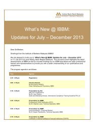 What's New @ IBBM: Updates for July â December 2013 - Institute of ...