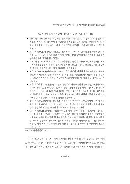 한국의 사회복지운동; 성과와 과제 - 장애인정책모니터링센터