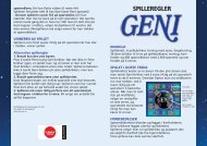 SPILLEREGLER - Egmont Serieforlaget