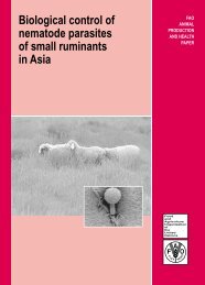 Biological control of nematode parasites of small ruminants in ... - INTA