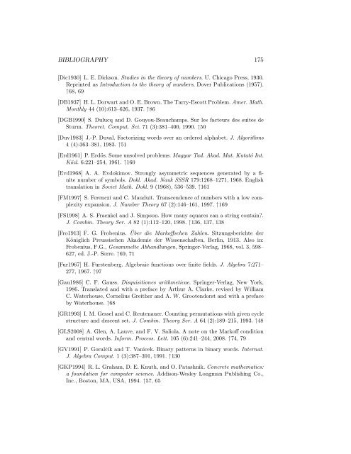 Combinatorics on Words: Christoffel Words and Repetitions in Words