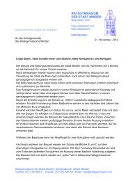 Brief an die Schulgemeinde als PDF - Ratsgymnasium Minden