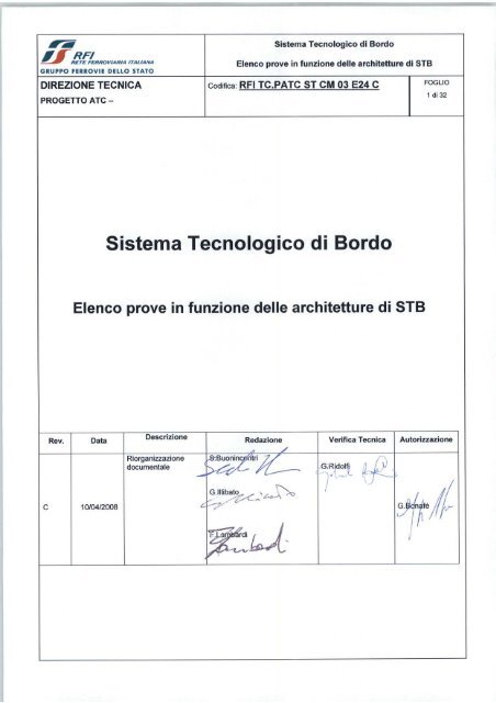 architetture stb - Trenitalia