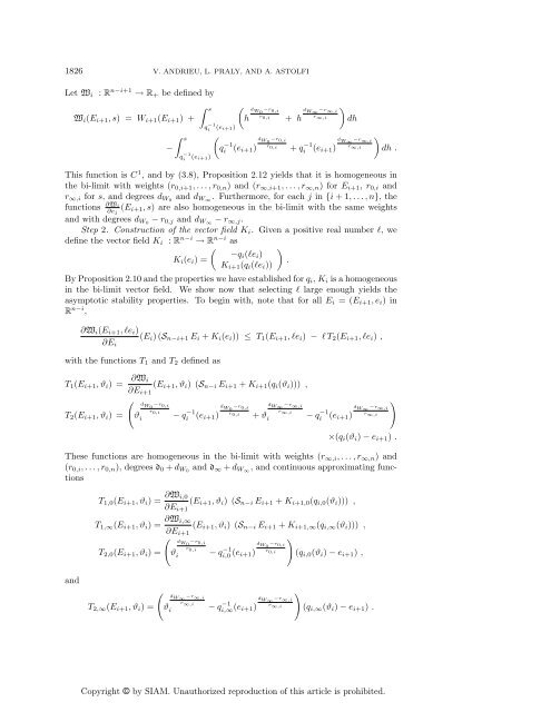 Copyright © by SIAM. Unauthorized reproduction of this article is ...