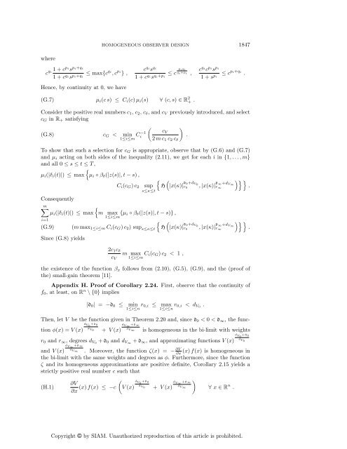 Copyright © by SIAM. Unauthorized reproduction of this article is ...