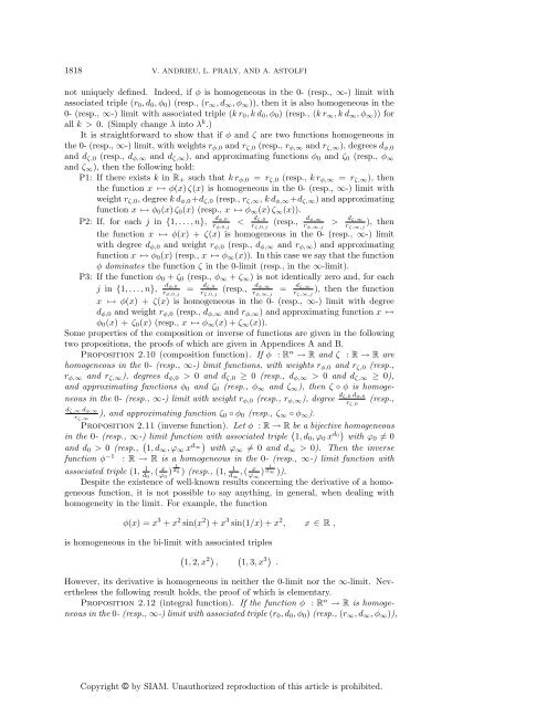 Copyright © by SIAM. Unauthorized reproduction of this article is ...