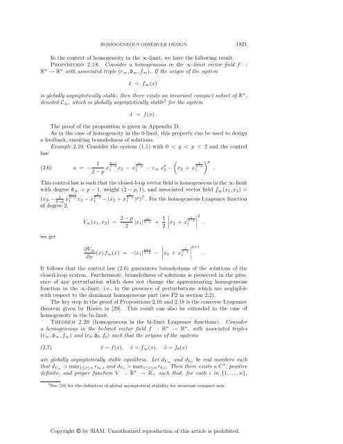 Copyright © by SIAM. Unauthorized reproduction of this article is ...