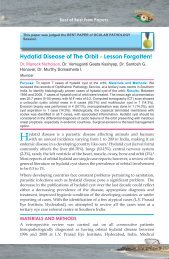 Hydatid Disease of The Orbit - Lesson Forgotten! - aioseducation