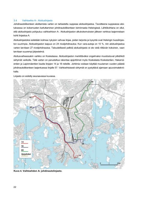 Johdinautoliikenteen hankeselvitys - HSL