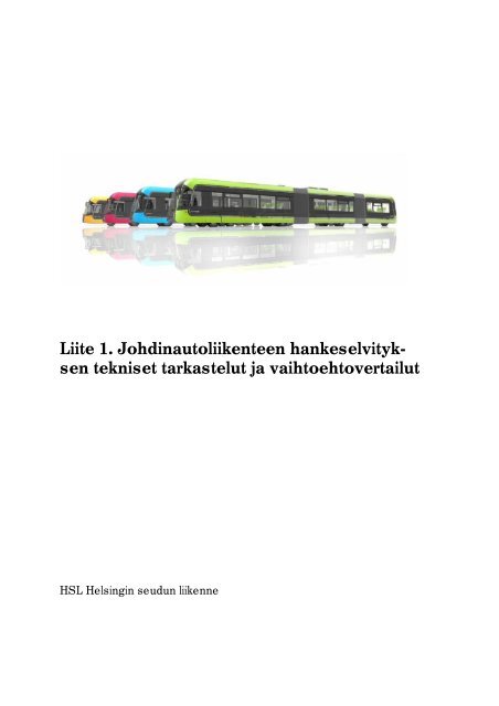 Johdinautoliikenteen hankeselvitys - HSL