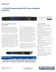 Data sheet - Sefram