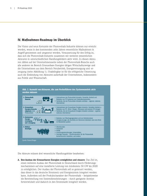 Wegweiser Solarwirtschaft: PV-Roadmap 2020 - Bundesverband ...