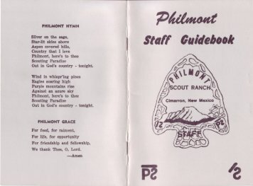 Sunday, March 18, 2007 - Philmont Document Archives