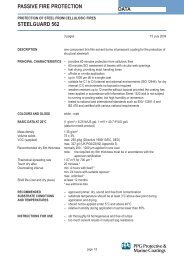 Steelguard 562 Technical Data Sheet - Promain