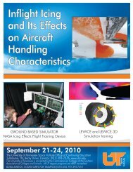 Inflight Icing and Its Effects on Aircraft Handling Characteristics ...