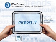 Airport IT - Investor relations at Amadeus
