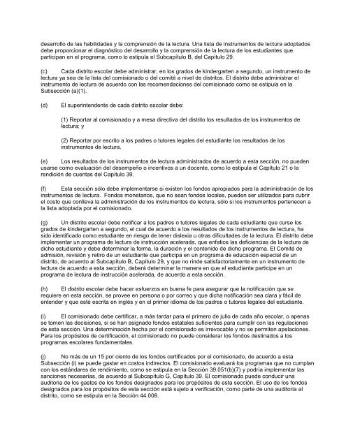 MANUAL SOBRE LA DISLEXIA - Region 17