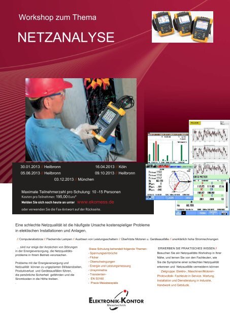 NETZANALYSE - Elektronik-Kontor Messtechnik GmbH