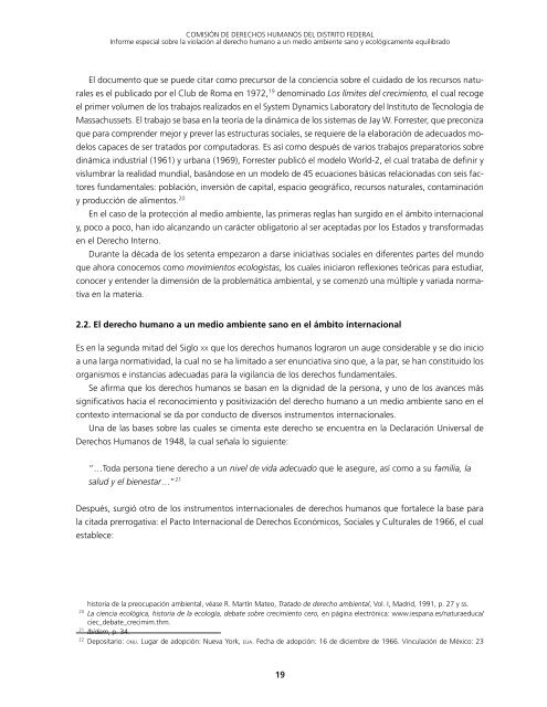 informe CDH DF suelo conservación - Procuraduría General de ...