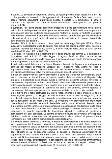 DECRETO LEGISLATIVO 25 luglio 1998, n. 286 ... - Governo Italiano