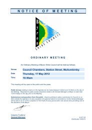 noticeofmeeting - Byron Shire Council - NSW Government