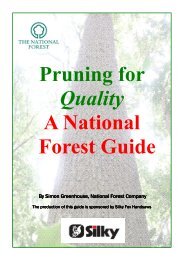 Pruning Guide - The National Forest