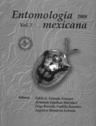 Page 1 Page 2 SOCIEDAD MEXICANA DE ENTOMOLOGÃA A.C. ...