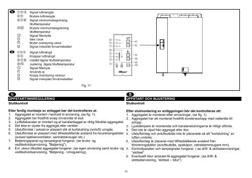 Se koblingsboks i aggregat. Se kopplingsbox i ... - Systemair