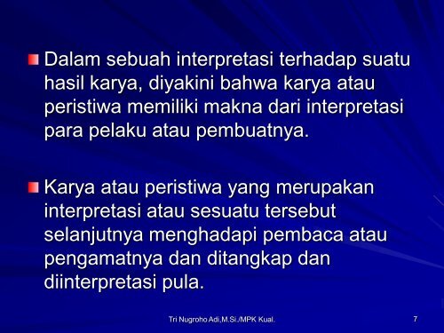 Teori Penunjang dalam Penelitian Kualitatif