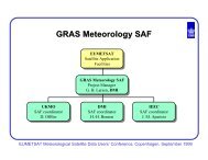 GRAS Meteorology SAF Data Products - ROM SAF