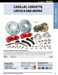CadillaC, Corvette, linColn and mopar - Classic Performance Products
