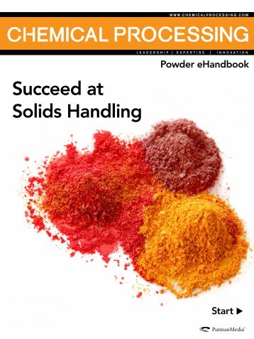 Succeed at Solids Handling - Chemical Processing