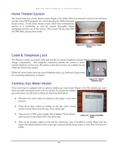 2012 Phaeton Owner's Manual - Tiffin Motorhomes