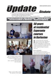 Äisdate 51, oktobro-decembro 2010 - Esperanto Association of Britain